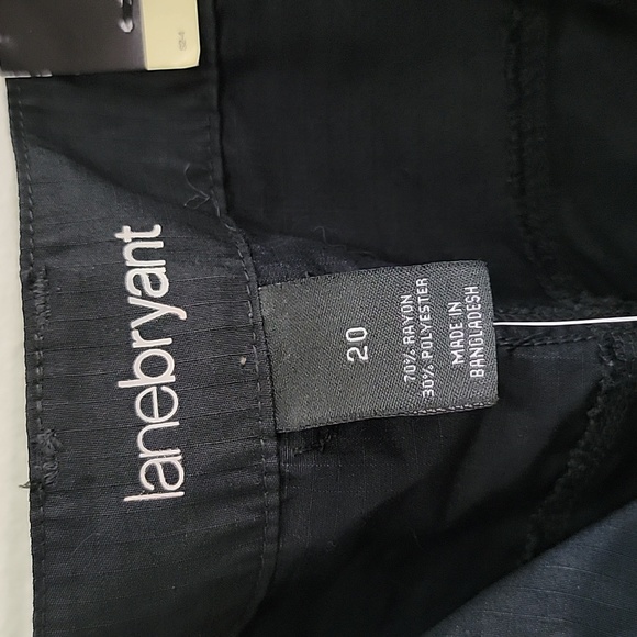 [*3 Items For $20 In Bundle*] NWT Lane Bryant pants / Trousers Black 20 - Picture 8 of 9
